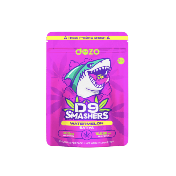 D9 Smasher Watermelon Sativa Gummies