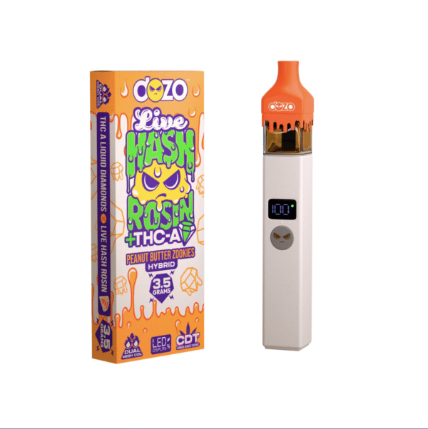 Peanut Butter Zookies Vape | 3.5g THC-A Hybrid Rosin