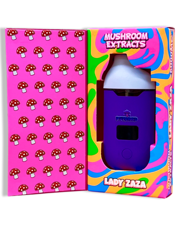 Psyched Lady Zaza Mushroom Extract Vape – 9000mg (9ML)