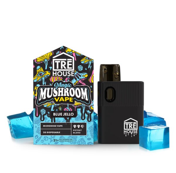 Blue Jello Microdose Magic Mushroom Vape Pen 2G